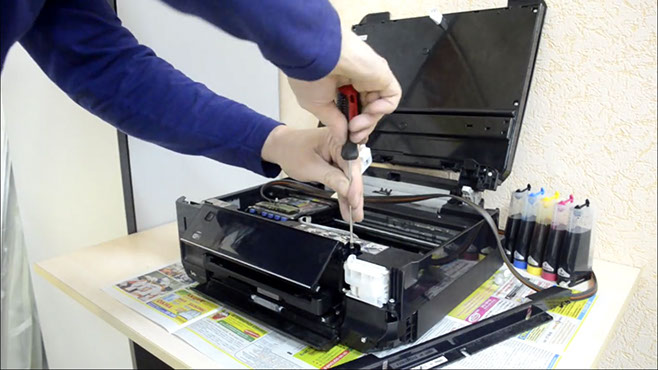 Срочный ремонт струйных принтеров и МФУ Canon - услуга специалистов Дока-Сервис